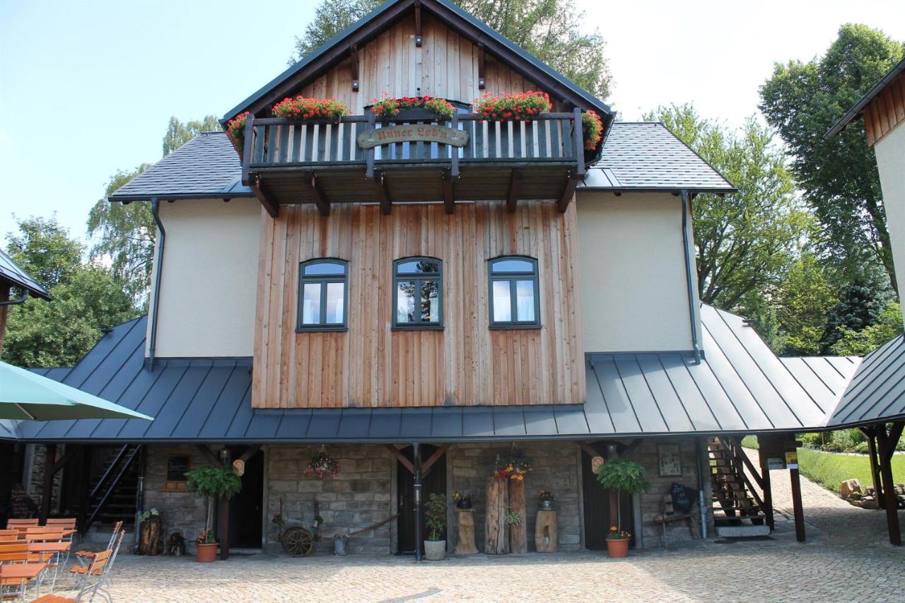 Appartements Im "Landhaus Am Frohnauer Hammer" Annaberg-Buchholz Buitenkant foto